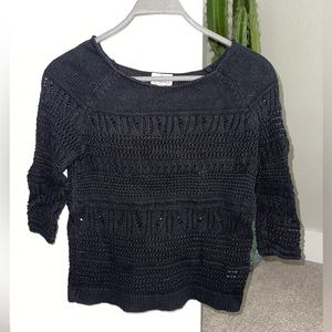St Johns Bay Black Sweater